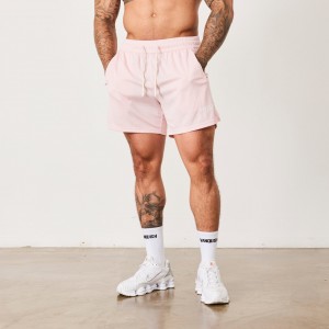 Vanquish Fitness BTY Himalayan Pink Mesh Shorts Rosa | 7620-KXWVM