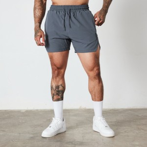 Vanquish Fitness Essential Denim Blue Performance 4" Shorts Blå | 6980-YTSFH