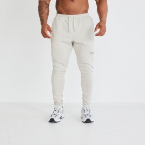 Vanquish Fitness Essential Stone Tapered Fit Sweatpants Stone | 5168-IOJZC