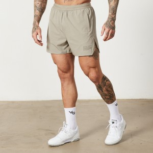 Vanquish Fitness Utility Stone Performance Shorts Stone | 8549-VWQJN