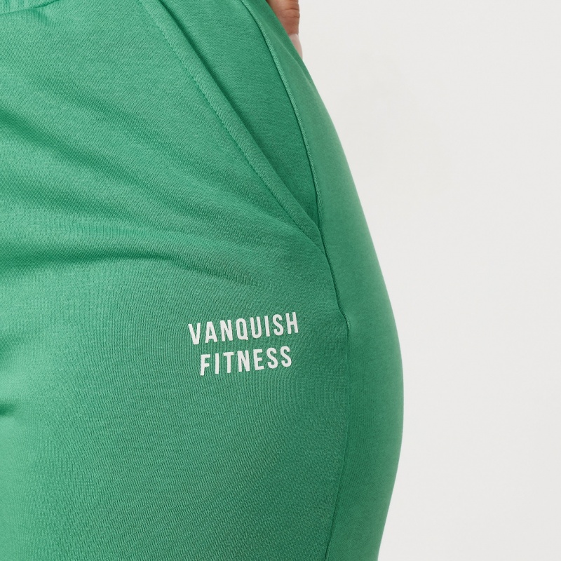 Vanquish Fitness Apple Green Rejuvenate Breda Leg Oversized Sweatpants Gröna | 0254-MLFUP