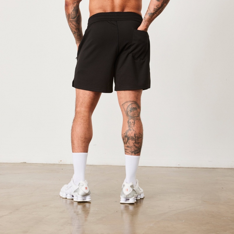 Vanquish Fitness BTY Black Mesh Shorts Svarta | 3210-CPGBL