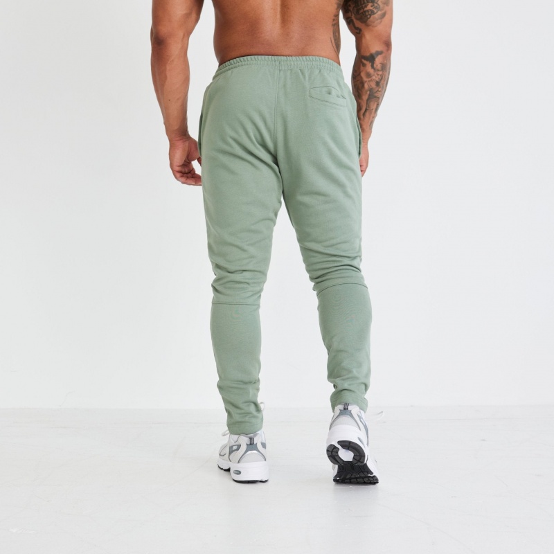 Vanquish Fitness Essential Green Tapered Fit Sweatpants Gröna | 8965-HUKPC