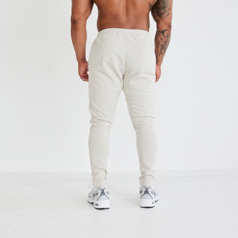 Vanquish Fitness Essential Stone Tapered Fit Sweatpants Stone | 5168-IOJZC