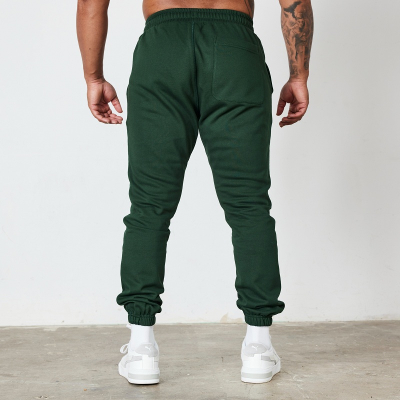 Vanquish Fitness Green Athletics Division Tapered Sweatpants Gröna | 1329-XPVJS