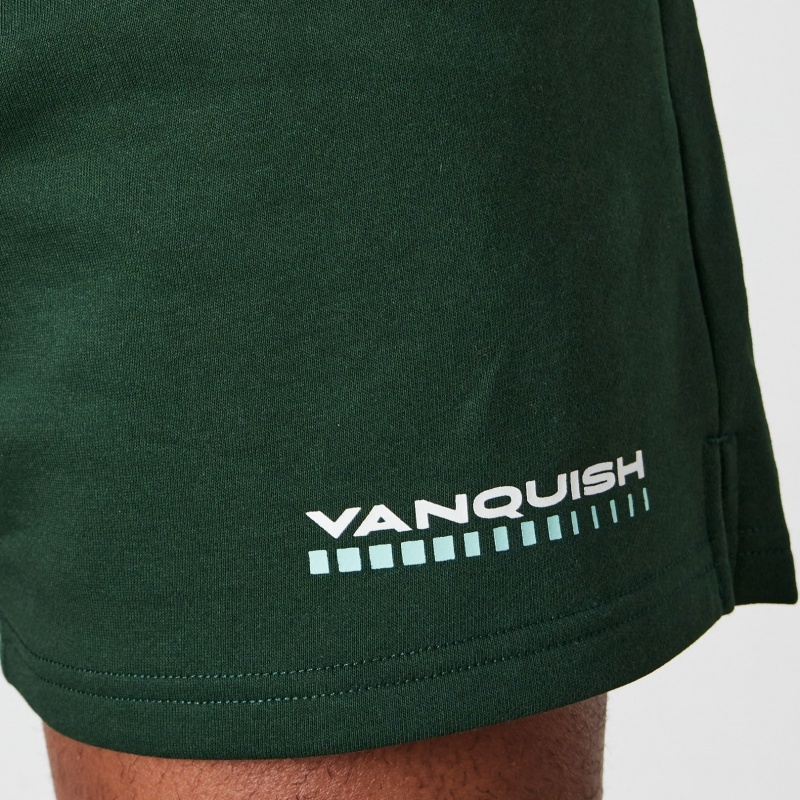 Vanquish Fitness Green Athletics Division Shorts Gröna | 8049-FNMLA