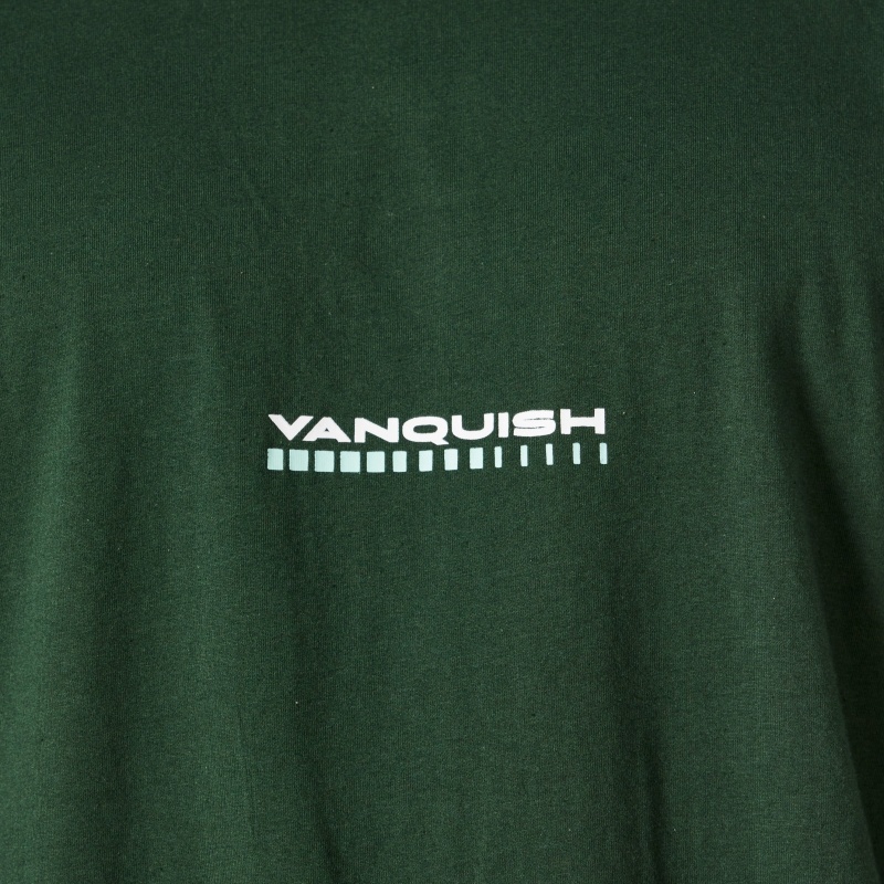 Vanquish Fitness Green Athletics Division Oversized Long Sleeve T Shirt Gröna | 8407-CZYDG