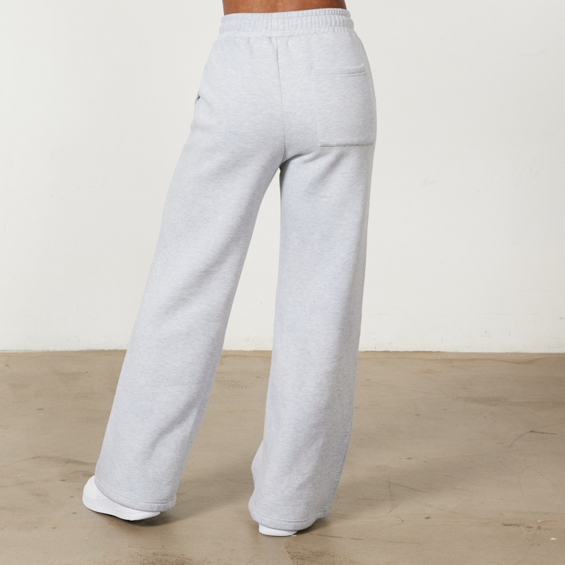 Vanquish Fitness Oat Marl Rejuvenate Breda Leg Oversized Sweatpants Oat Marl | 5836-OCDWY