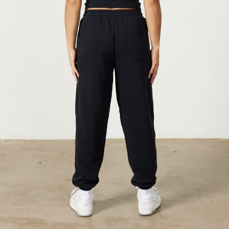 Vanquish Fitness Restore Black Oversized Sweatpants Svarta | 2163-IYEXG