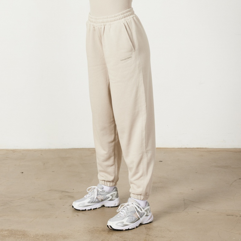 Vanquish Fitness Restore Sand Oversized Sweatpants Sand | 5389-FUQZD