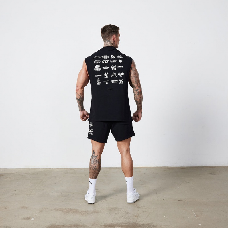 Vanquish Fitness TSP Black 2023 Collective Ärmlös T Shirt Svarta | 8279-ADRWB