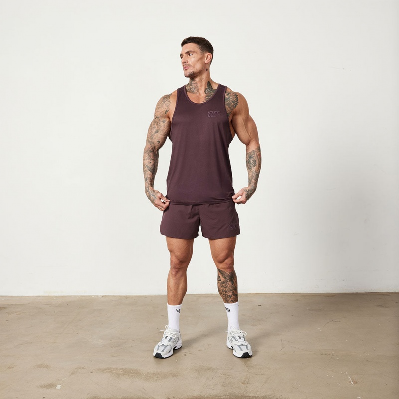 Vanquish Fitness Utility Plum Tank Plum | 8591-UYWKA