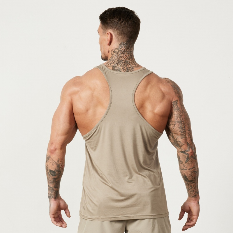 Vanquish Fitness Utility Stone Tank Stone | 6403-SRCJF