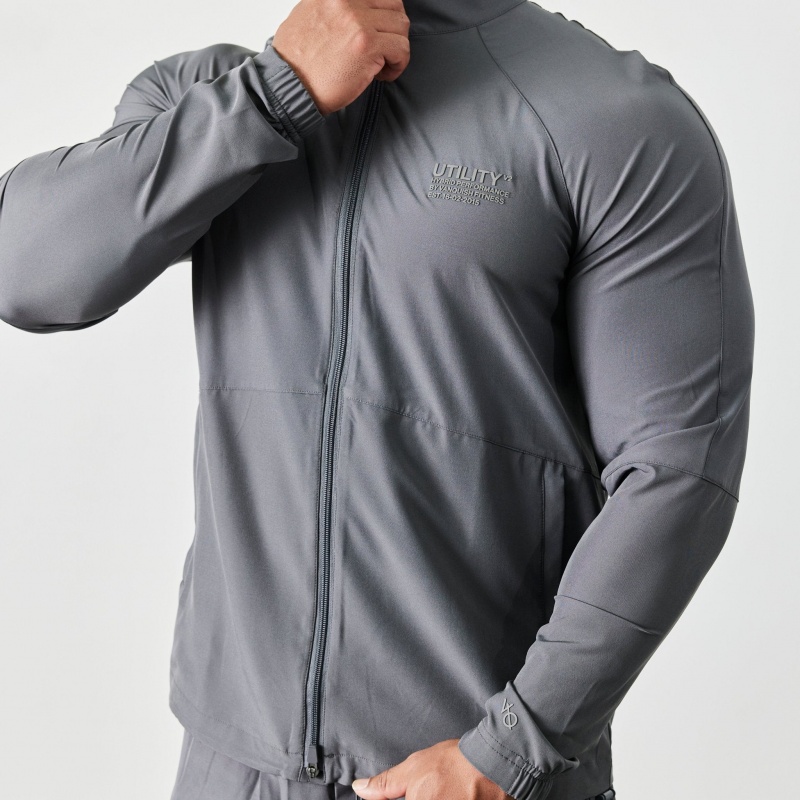 Vanquish Fitness Utility V2 Grey Jacket Grå | 0185-GDEFX