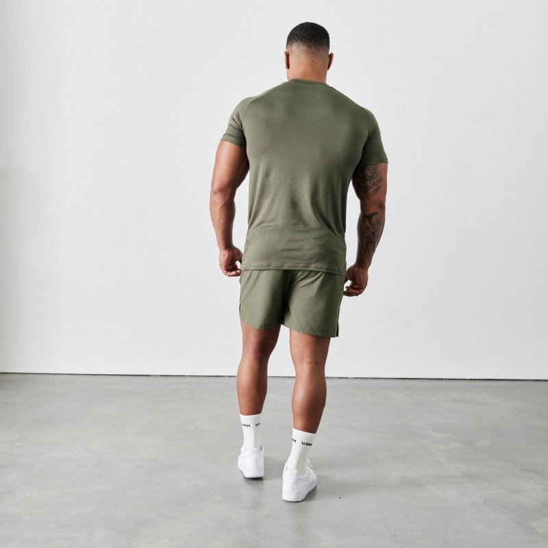 Vanquish Fitness Utility V2 Khaki Cargo Shorts Khaki | 9234-YXTNU