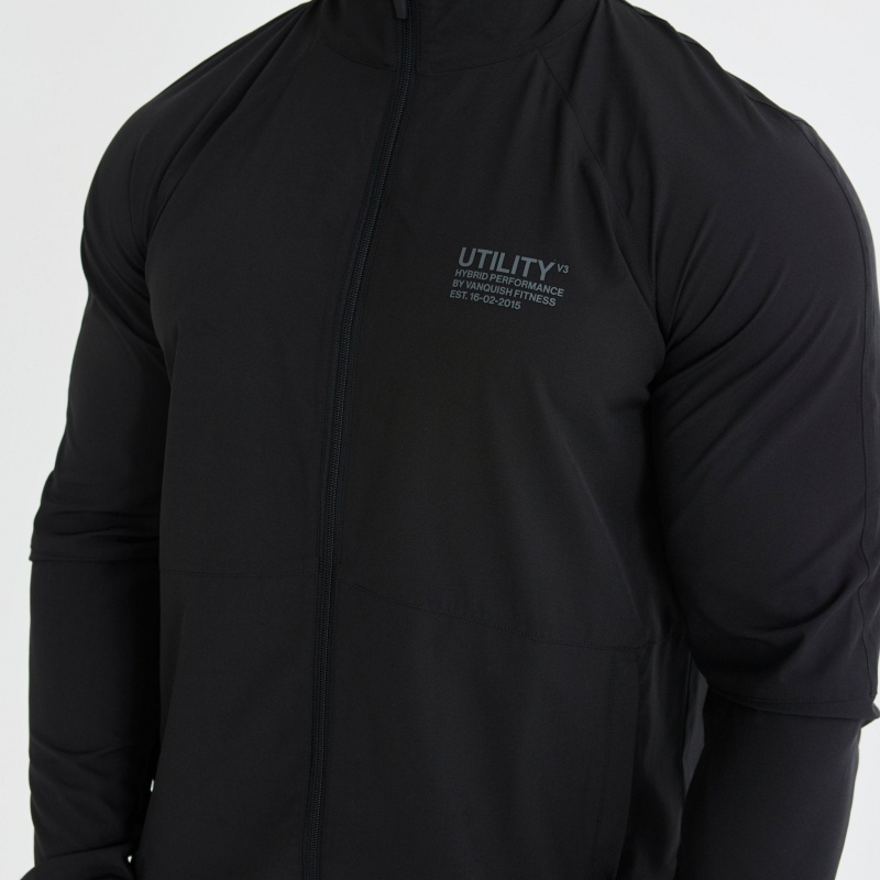 Vanquish Fitness Utility V3 Black Jacket Svarta | 8160-EDQIR