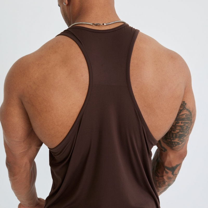 Vanquish Fitness Utility V3 Brown Tank Bruna | 1038-FNGEY