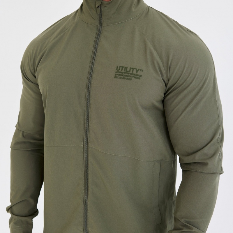 Vanquish Fitness Utility V3 Khaki Jacket Khaki | 8254-CXNTA