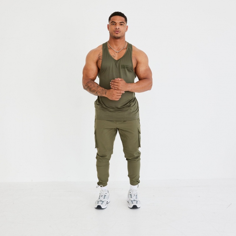 Vanquish Fitness Utility V3 Khaki Tank Khaki | 9123-OSEWU