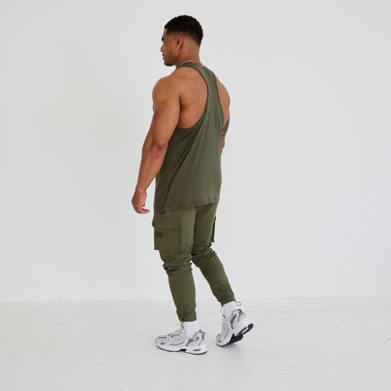 Vanquish Fitness Utility V3 Khaki Tank Khaki | 9123-OSEWU