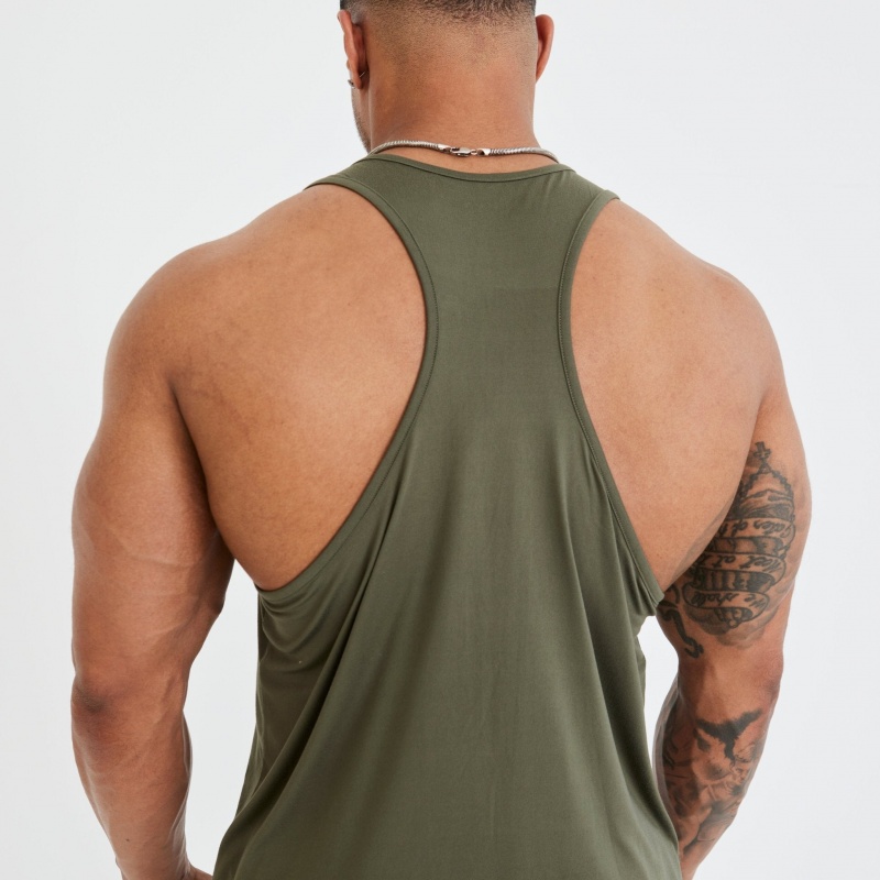 Vanquish Fitness Utility V3 Khaki Tank Khaki | 9123-OSEWU