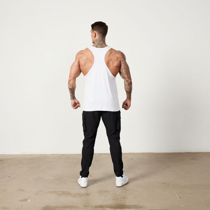 Vanquish Fitness Utility White Tank Vita | 1839-FXQLV